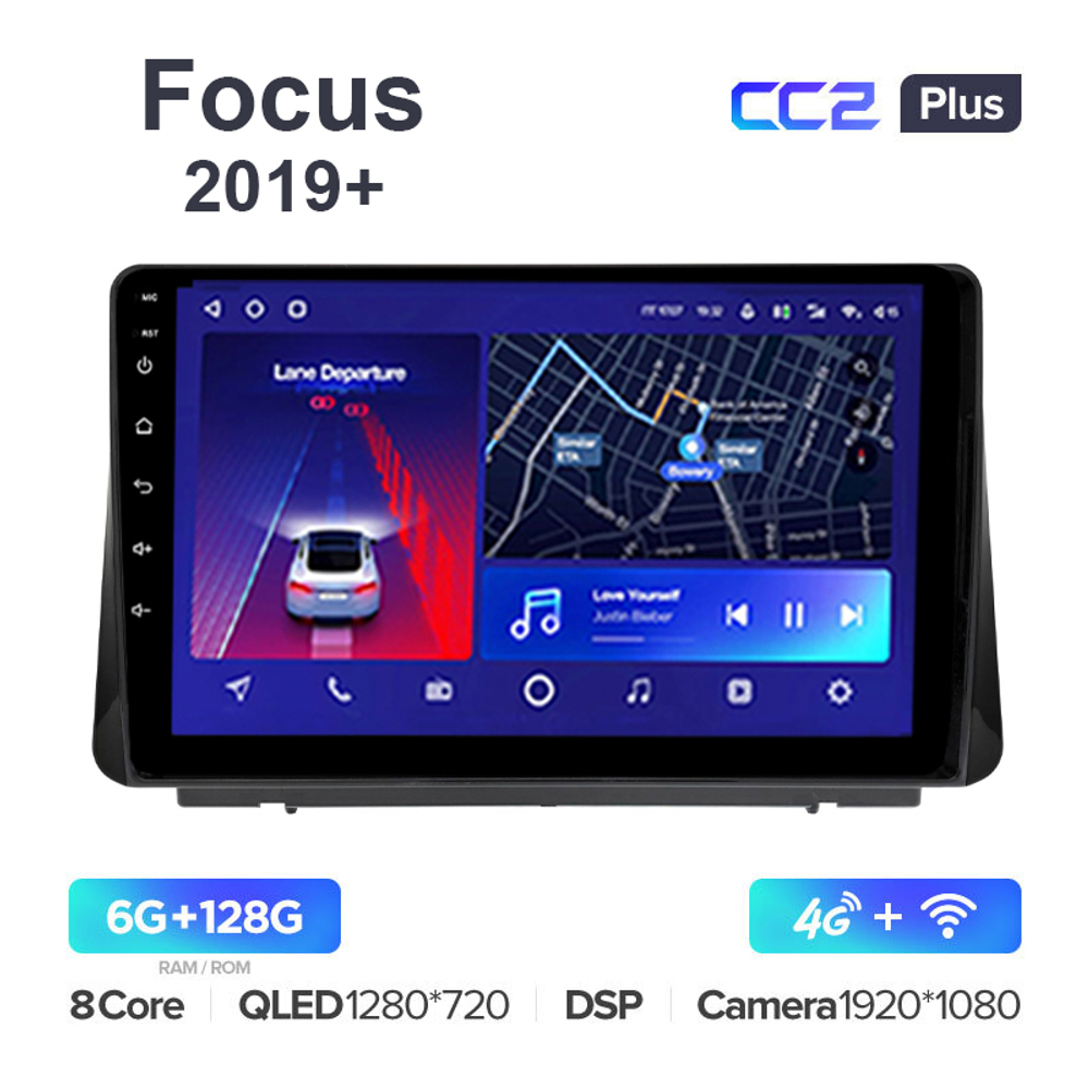 Teyes CC2 Plus 10,2"для Ford Focus 2019+