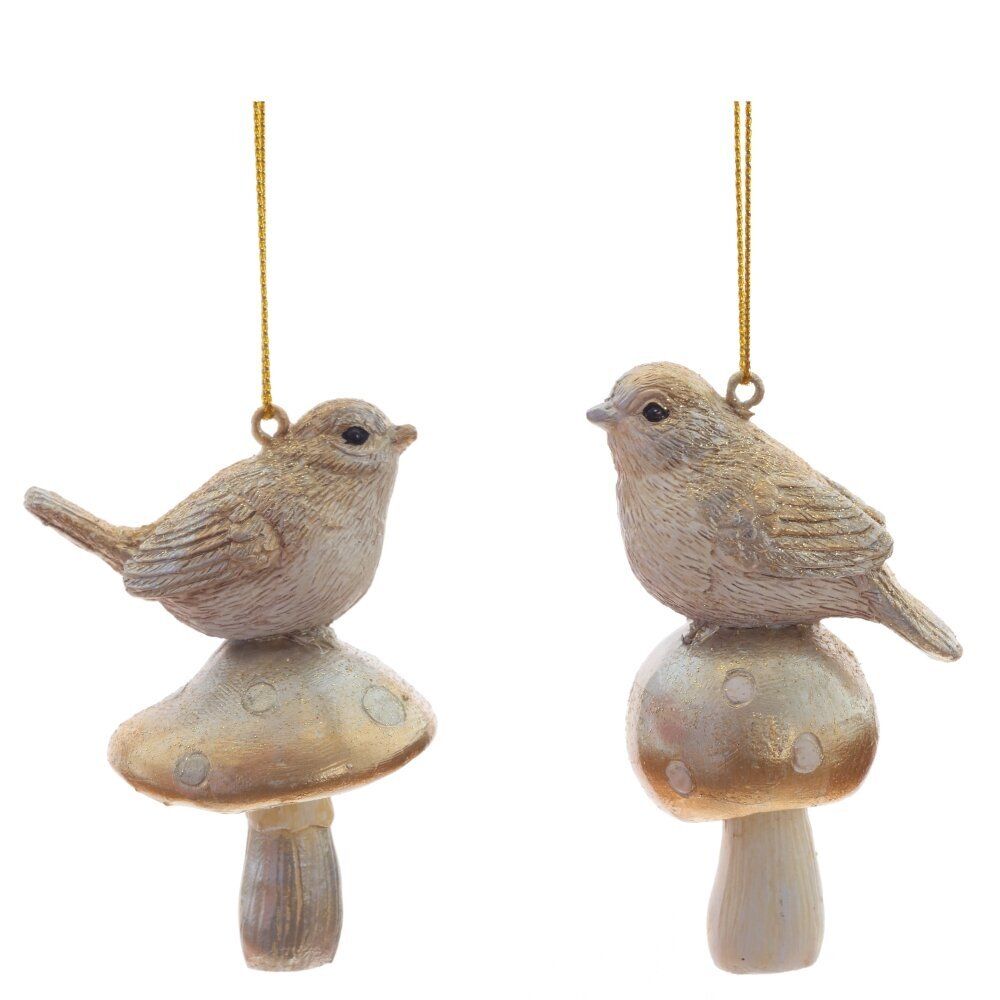GAEM Изделие декоративное подвесное "Птичка", L5,5 W4,5 H7,5 см, 2в.