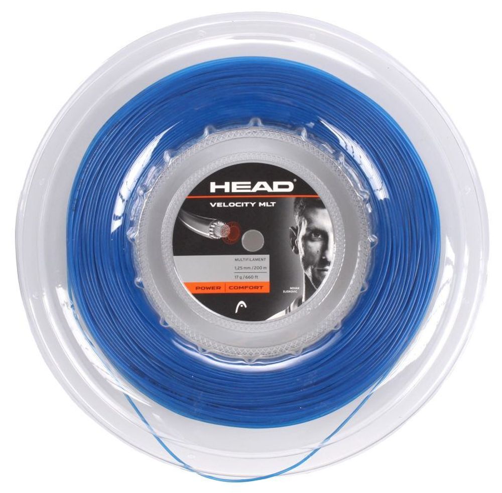 Теннисные струны Head Velocity MLT (200 m) - blue