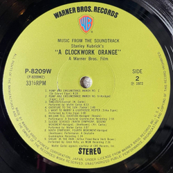 Винтажная виниловая пластинка LP Stanley Kubrick's Clockwork Orange Заводной Апельсин Soundtrack (Japan 1975) (Obi) Overture To The Sun