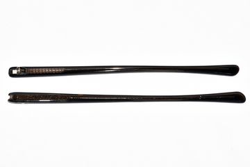 Заушник пластиковый 2 петли б/ф 6,5х1,4х135 (серый) 10 пар