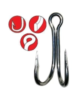 Крючок-двойник рыболовный LS-4523T №10 ( упк по 5шт)