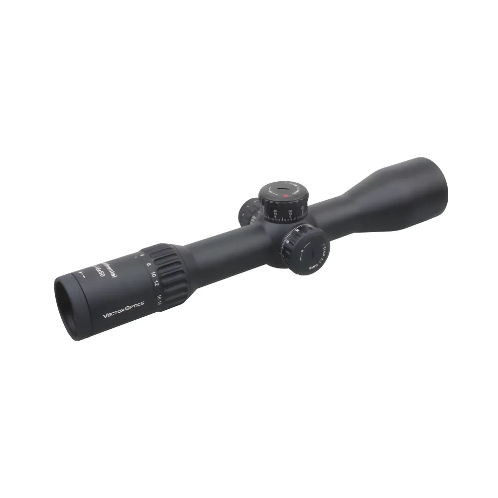 Оптический прицел Vector Optics Continental x6 3-18x50 34 мм FFP VEC-MBR (SCFF-43) - верхний ракурс с элементами управления