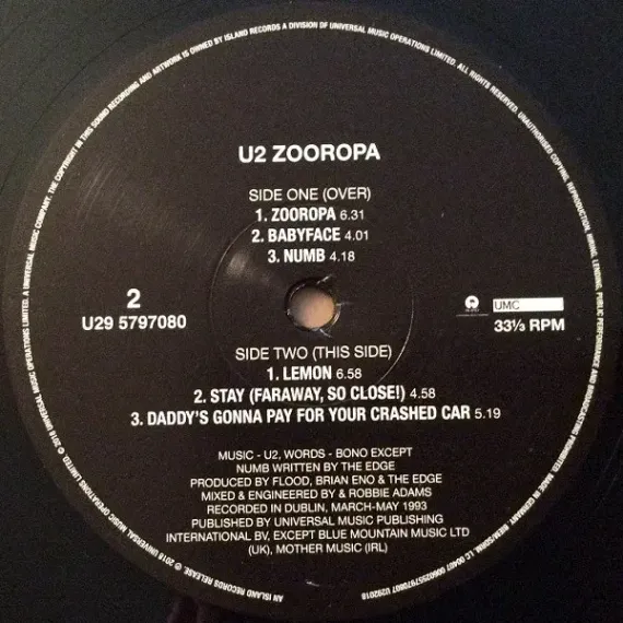 U2 - Zooropa