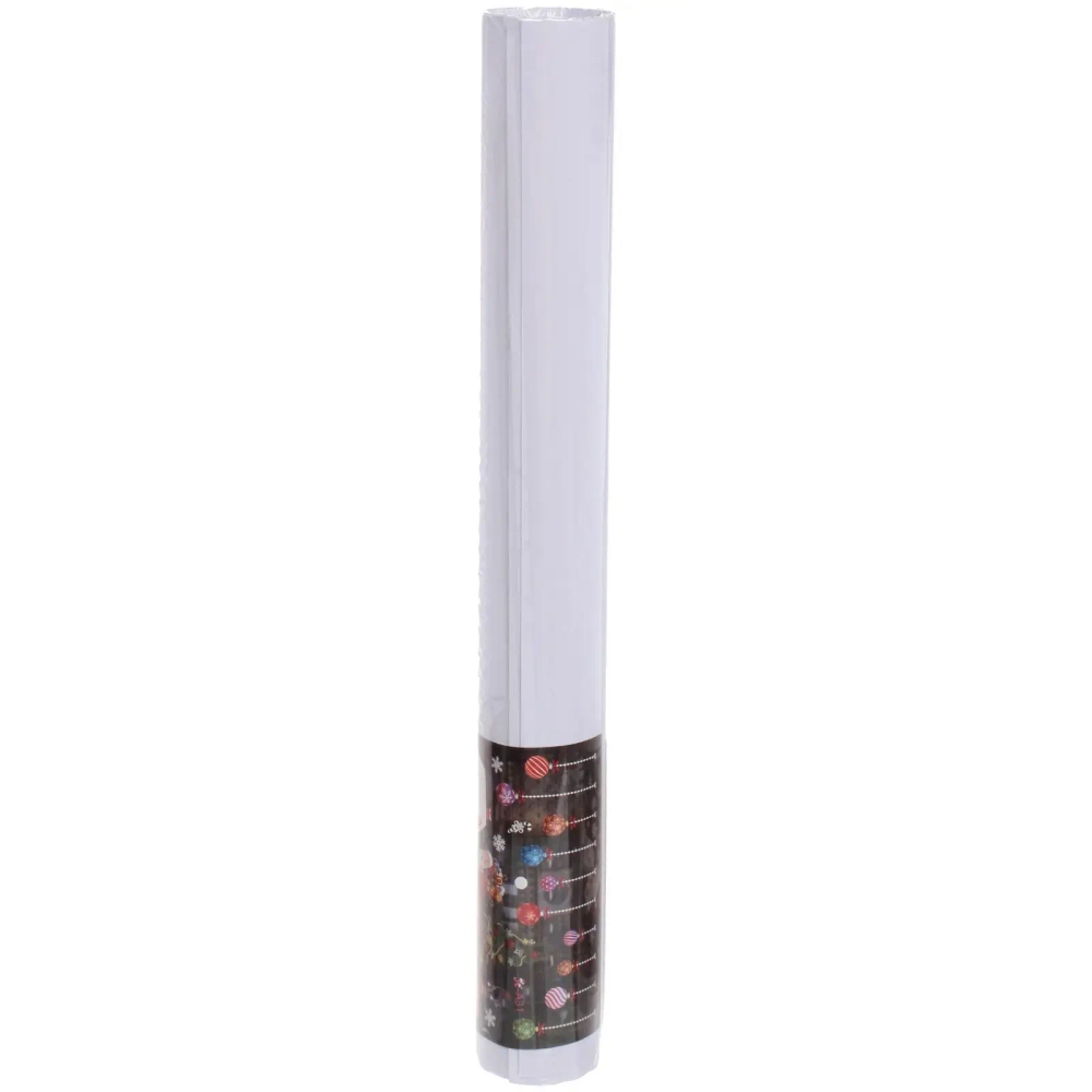 Наклейка на стекло «Новогоднее поздравление» 50*35 см (диаметр рулона 4 см)