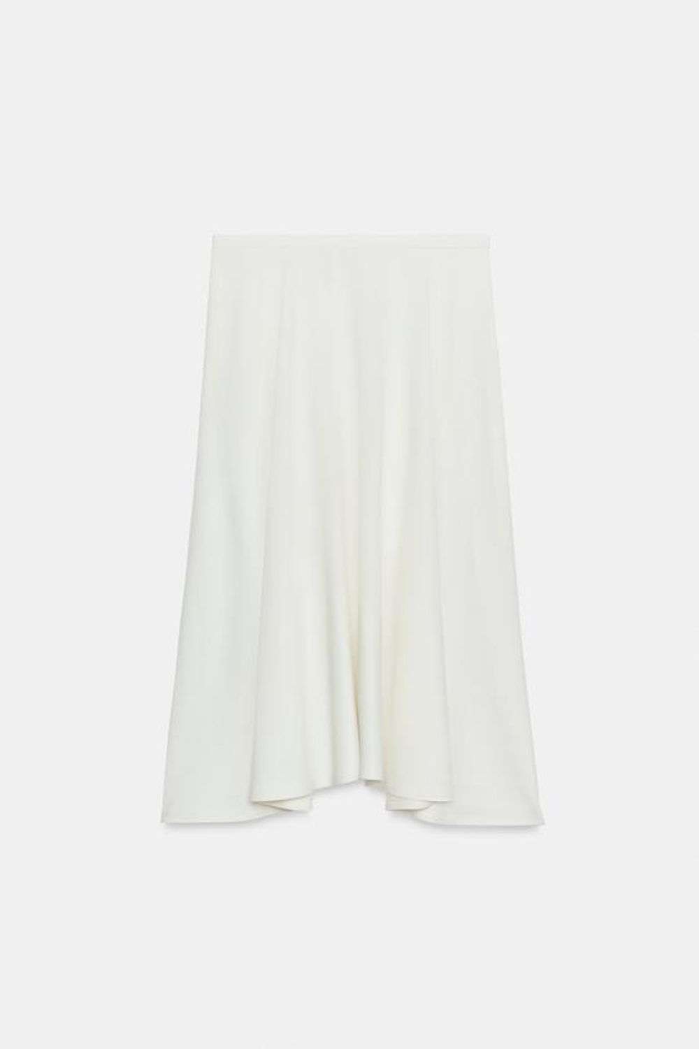 ZARA ЮБКА МИДИ — ZW COLLECTION, ЭКРЮ