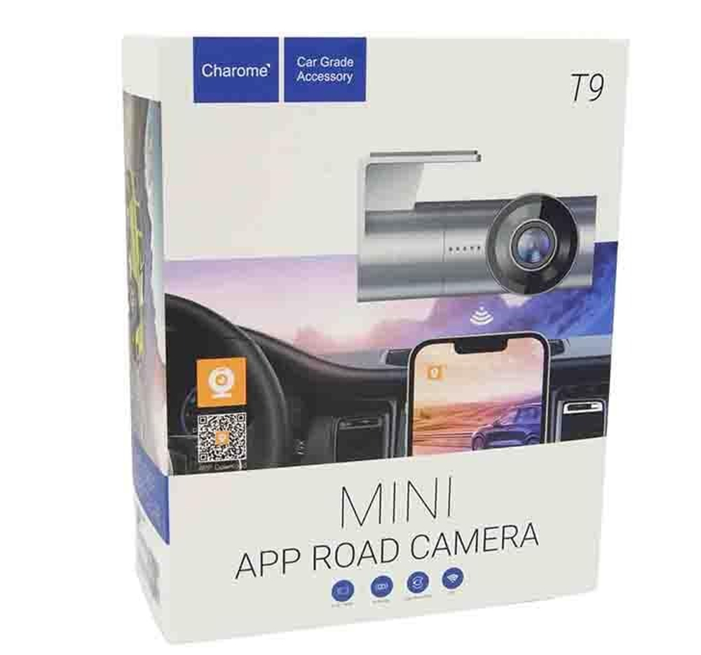 Автомобильный видеорегистратор CHAROME T9 Mini WiFi APP Road Camera (серый)