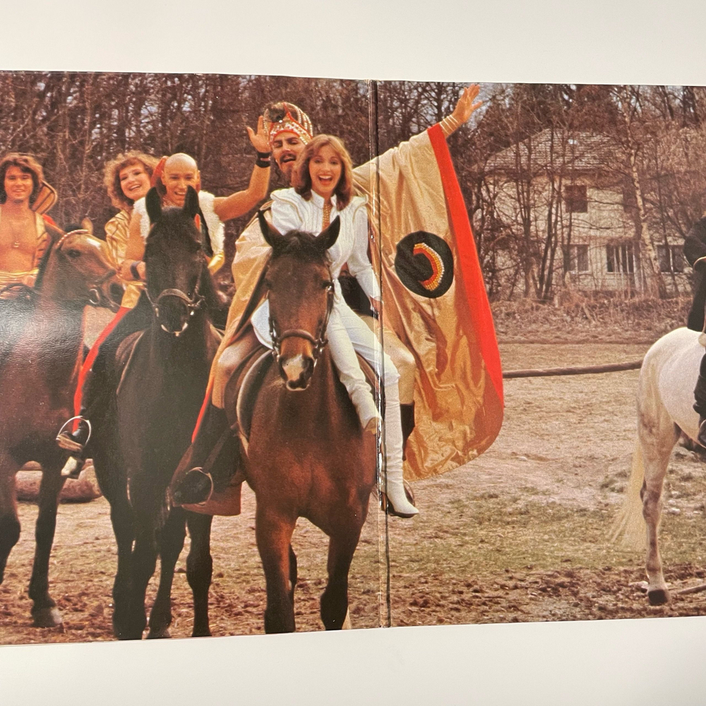 Винтажная виниловая пластинка LP Dschinghis Khan Чингисхан Moskau (Германия 1979)