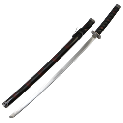 Armas Del Mundo Меч самурайский. Ножны черные, цуба серебро