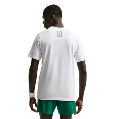 Теннисная футболка Nike Court Tennis - white