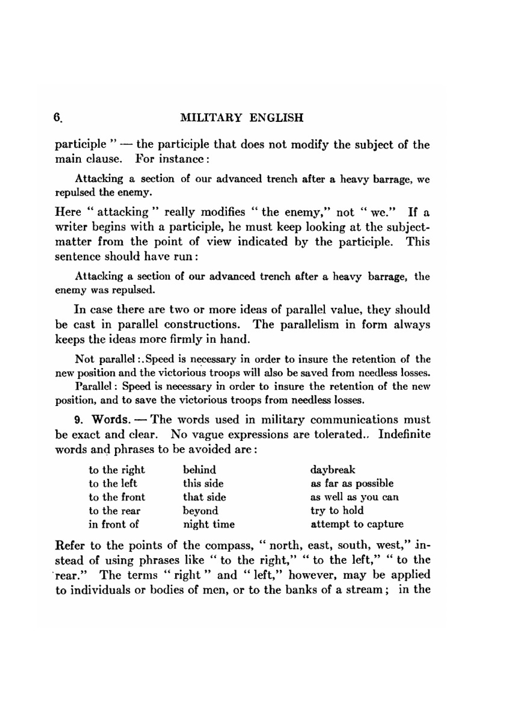 Military English. Official correspondence, orders, messages, and reports for use in courses allied to instruction in military science and tactics | Percy Waldron Long