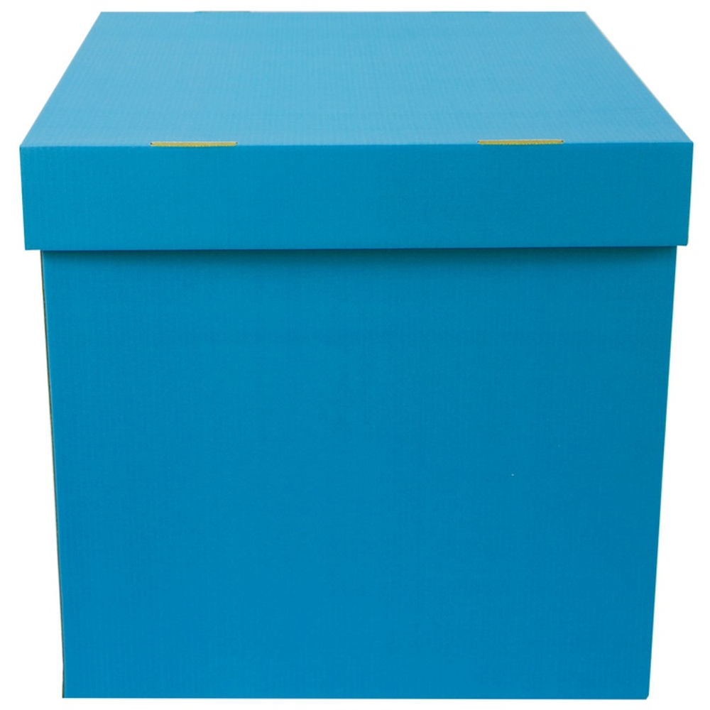 Коробка для надутых шаров 60 x 60 см (Голубой)
