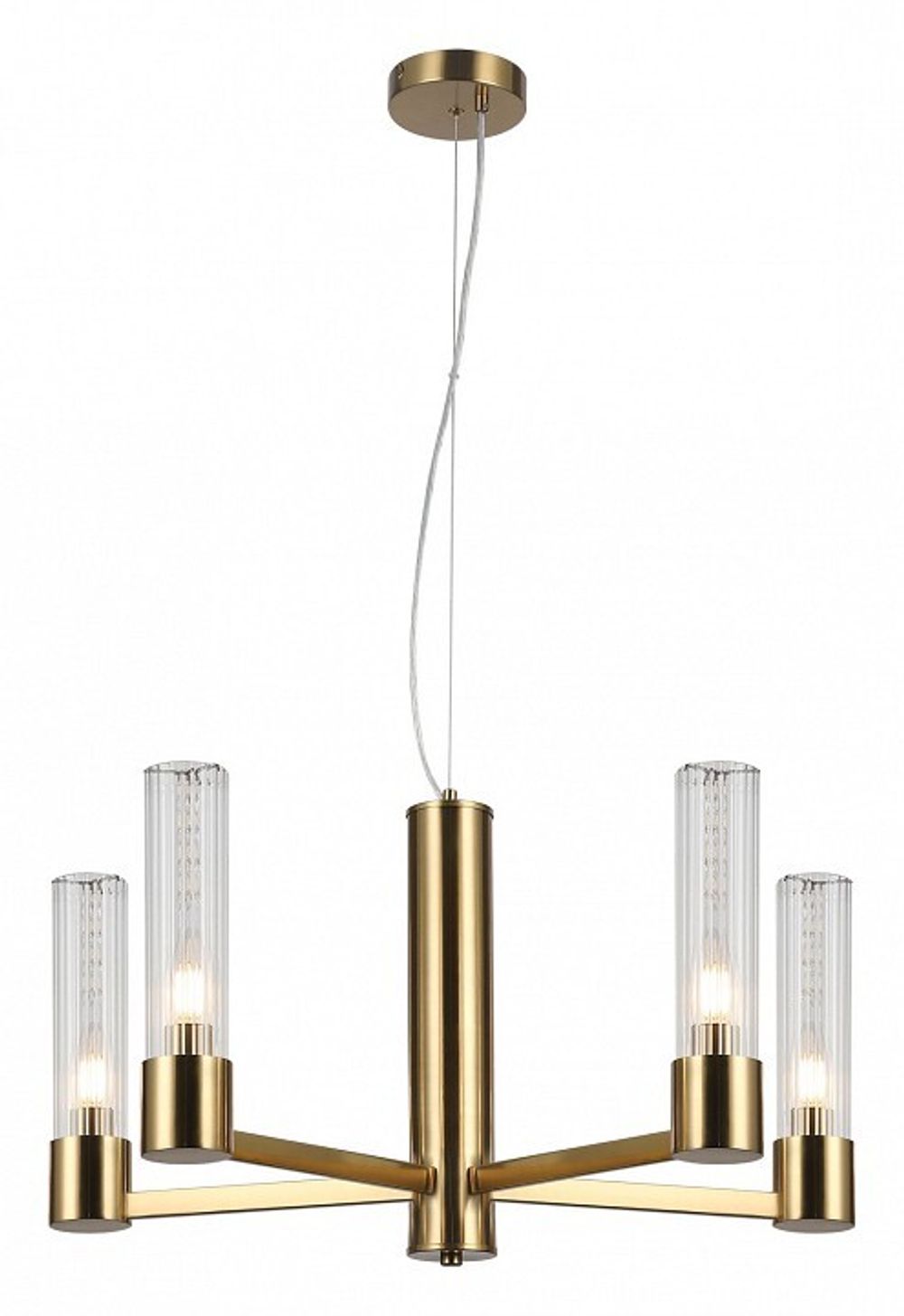 Подвесная люстра ILLUMICO BRASS IL0313-5P-79 BRASS