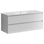 Тумба с раковиной Sancos Cento CN120-1W белый глянец