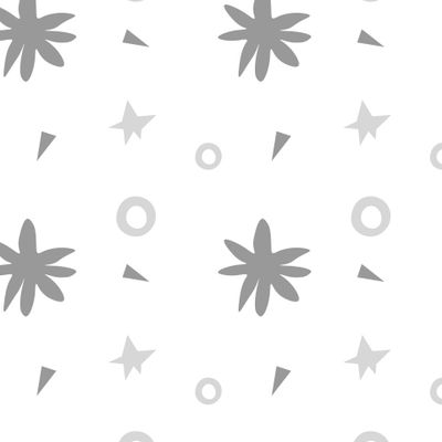 Бесшовный принт c абстрактными формами