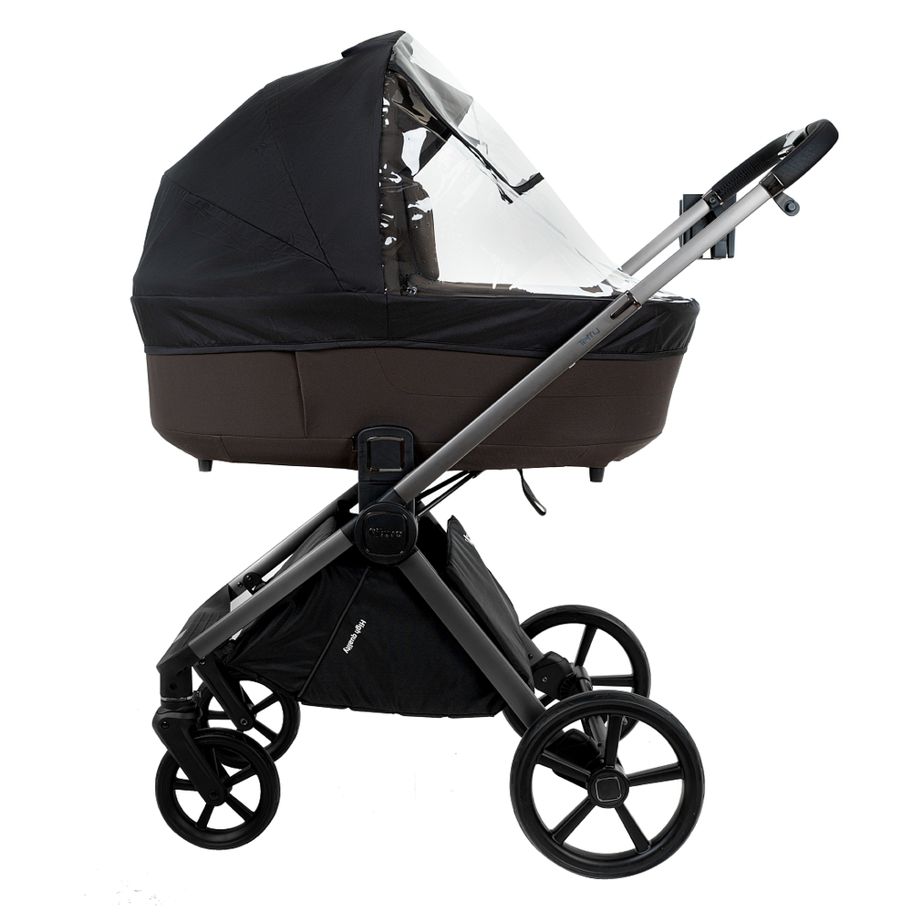 Коляска 2 в 1 Pituso Teffy Turkish Coffee шасси Graphite