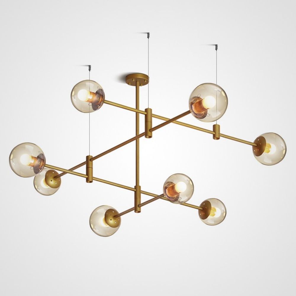 Люстра на штанге GAP золото