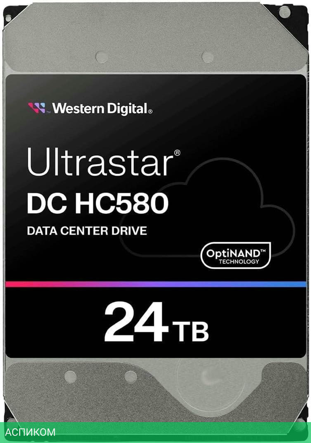 Жесткий диск WD Ultrastar DC HC580 24TB WUH722424ALE6L4 (0F62796)