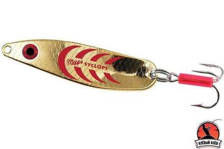 Блесна колеб. Mepps SYCLOPS, 1, Gold/Red