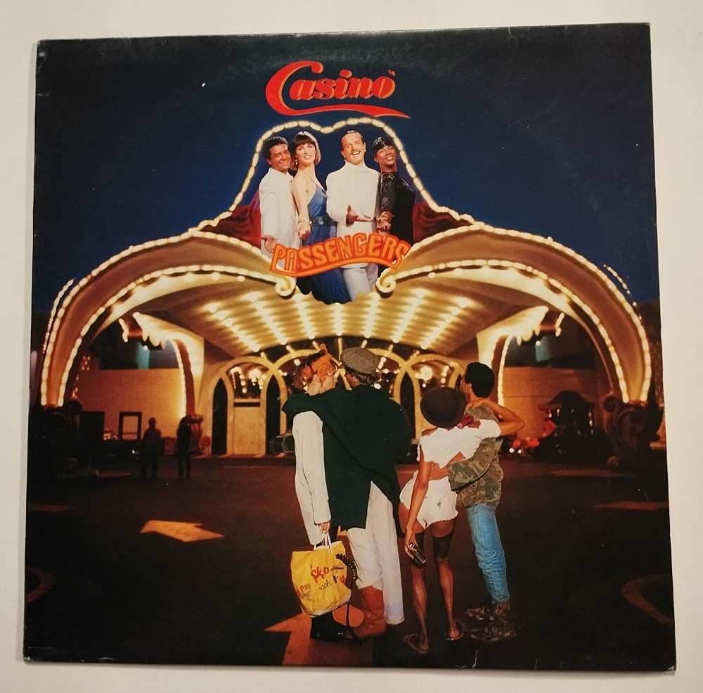 Винтажная виниловая пластинка LP Passengers Casino (Italy 1981)