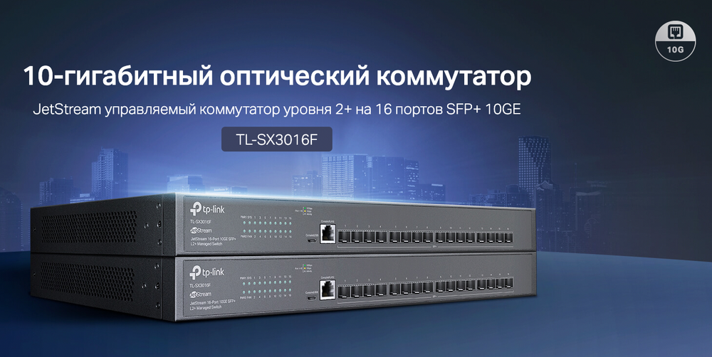 Коммутатор TP-Link Omada SX3016F