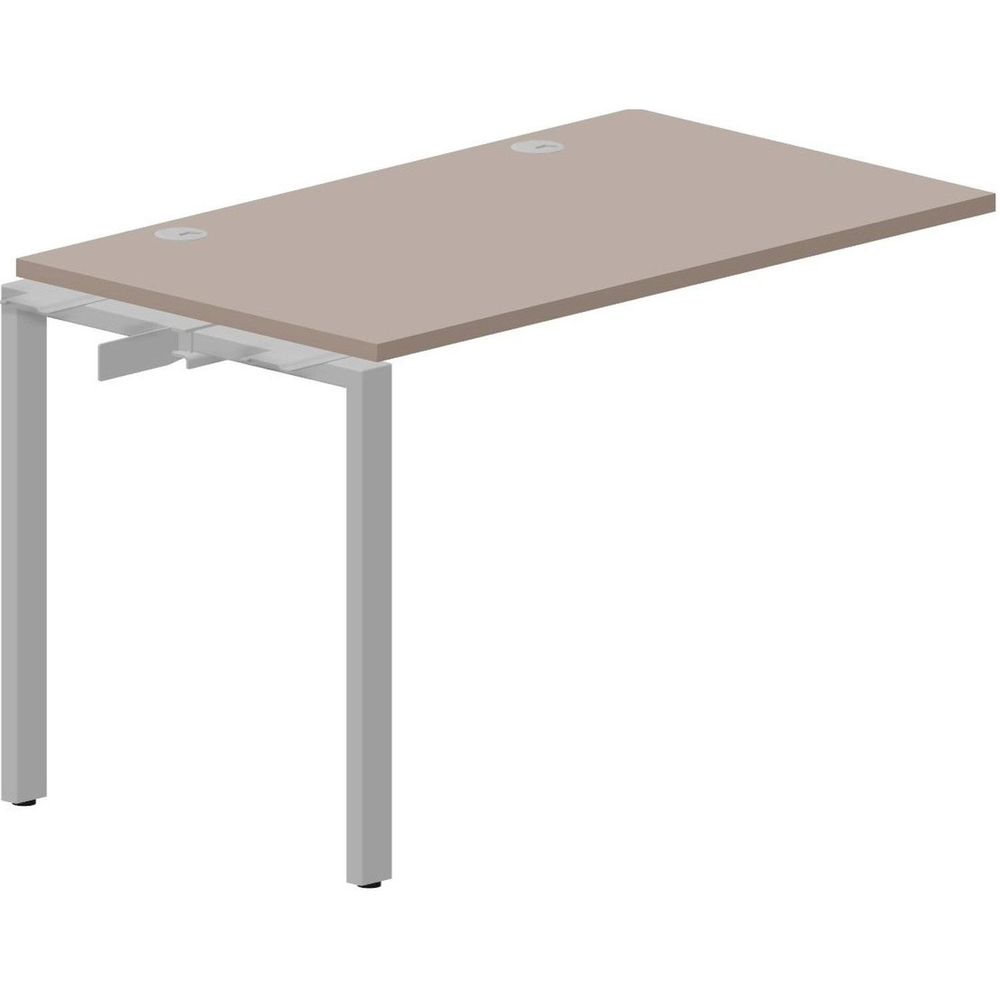 Стол - приставка STRIKE 2гром. 1180х680 STNPG127TRAL Тортора,опора Алюминий