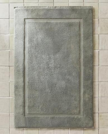 ZARA HOME КОВРИК ДЛЯ ВАННОЙ ИЗ МЯГКОЙ ТКАНИ, ЗЕЛЕНЫЙ