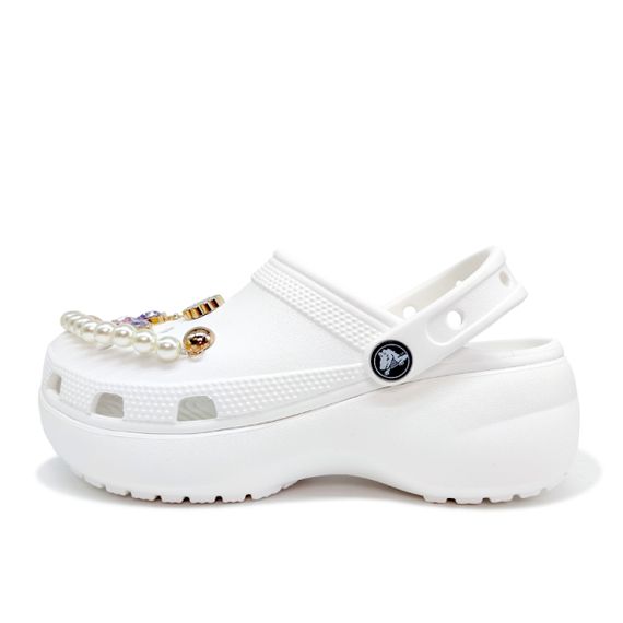 Crocs Classic Platform Clog 'White'