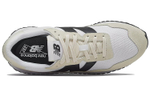 New Balance NB 237 low-cut sports casual shoes for men and women with the same white rice