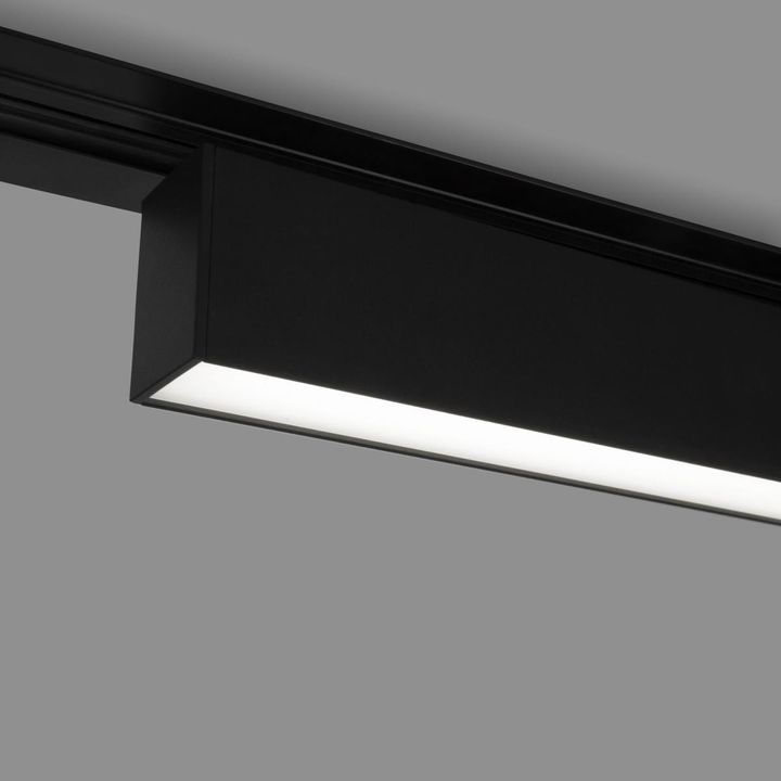 Трековый светодиодный светильник Elektrostandard X-Line черный матовый 20W 4200K LTB54 a052445