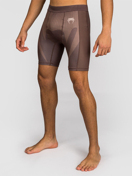Шорты компрессионные Venum No Gi Chocolate Brown