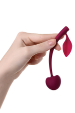 Вагинальный шарик Wild cherry бордовый 3 см