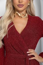 Платье праздничное Загадай желание (красное) П14468-49М LT Collection