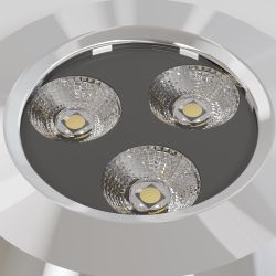 Уличный светильник встраиваемый в грунт светодиодный Maytoni   O044DL-L3S3K