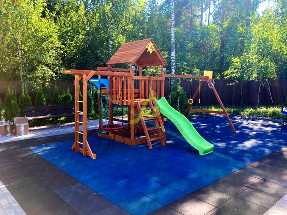 Детская площадка Крафт Pro 4 (скат 2,2)