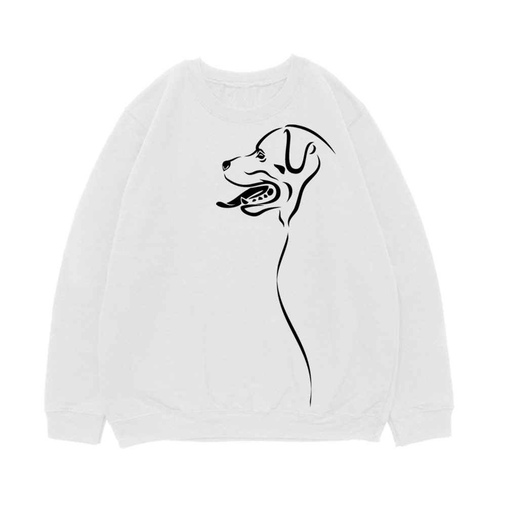 Свитшот "Силуэт Ротвейлера"