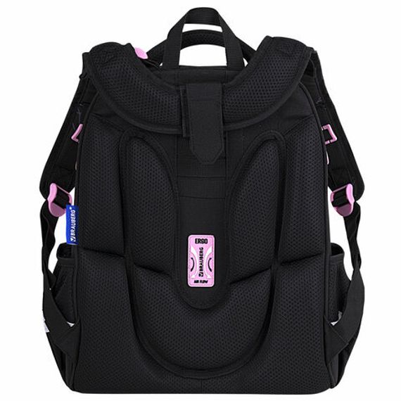 Çanta \ Bag \ Ранец школьный BRAUBERG , 2 отделения, с брелком, СВЕТЯЩИЙСЯ 38х29х16 см, 272070