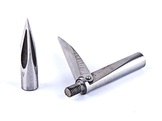 Наконечник Sargan Пиранья с желобами 1 лепесток со скручивающейся насадкой