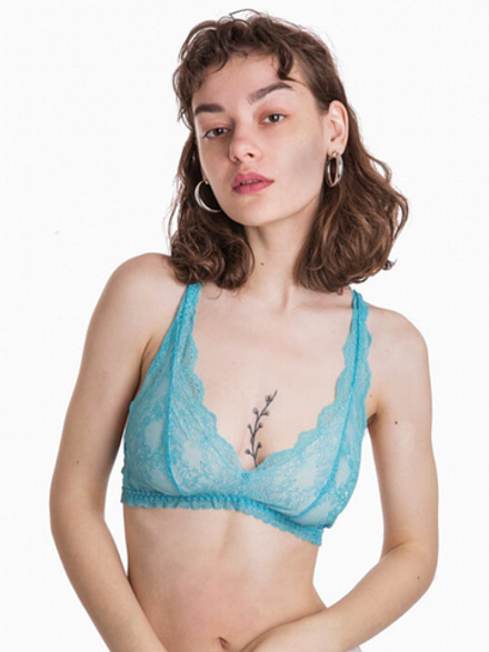 512289 БЮСТГАЛЬТЕР ЖЕНСКИЙ голубой (80A)