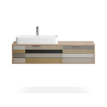 Тумба для ванной подвесная WPR 154