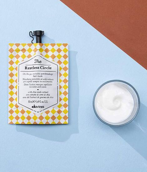 The Restless Circle, маска-суперфуд для неугомонных волос, Davines