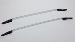 Рейлинги Can Otomotiv на крышу NISSAN QASHQAI-2 2008-2013 (Crown,Алюминий,Сверление кузова,серебристый) арт.NIQA.73.2082