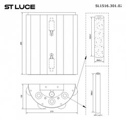 Накладной светильник ST-Luce Delight SL1516.301.02