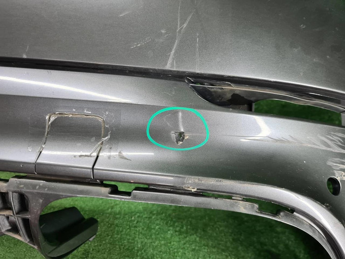 Бампер задний Porsche Cayenne 3 PO536 (2017-2023)