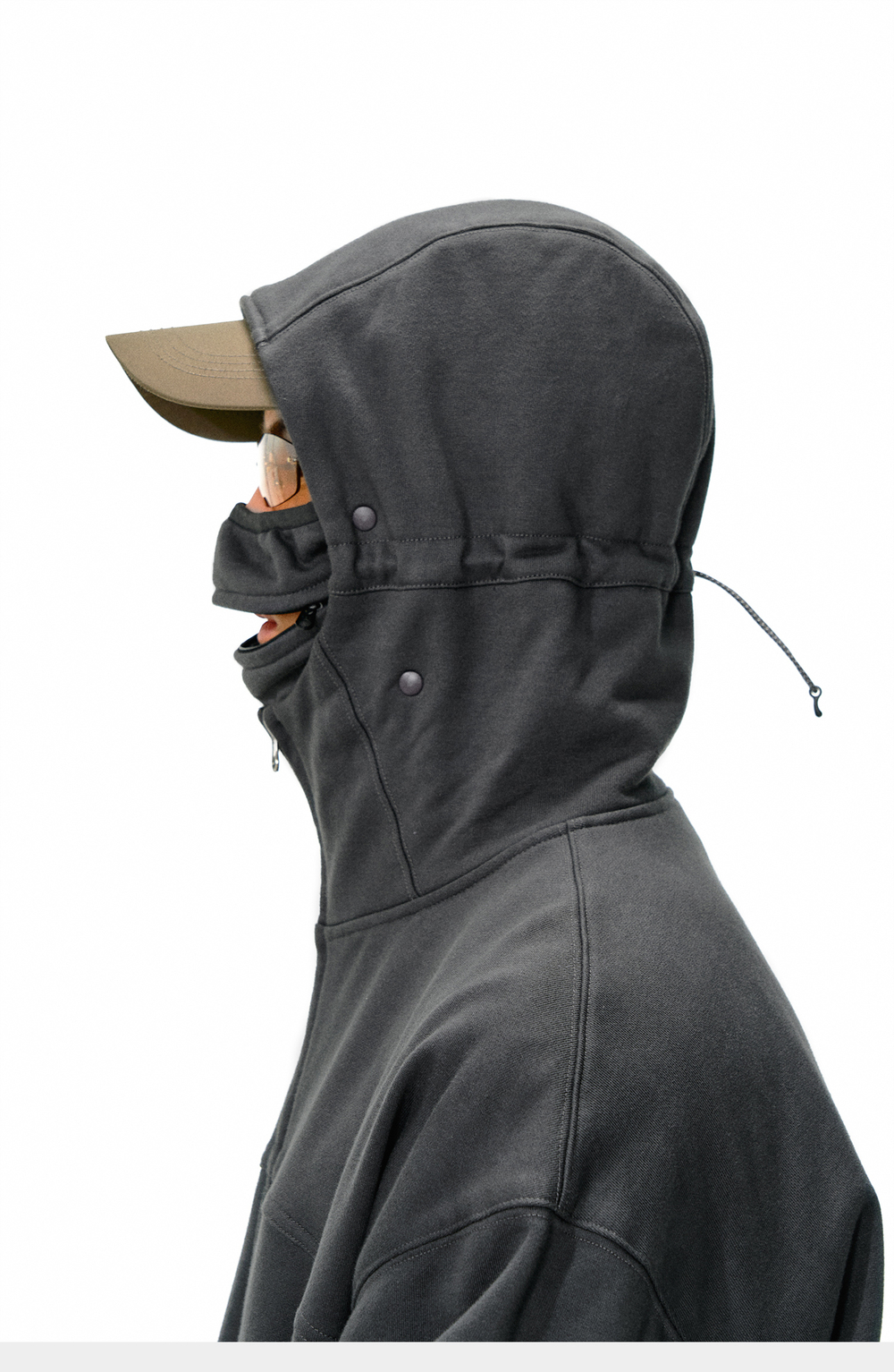 Худи Nothomme Zipper face Heavyweight 400g hoodie