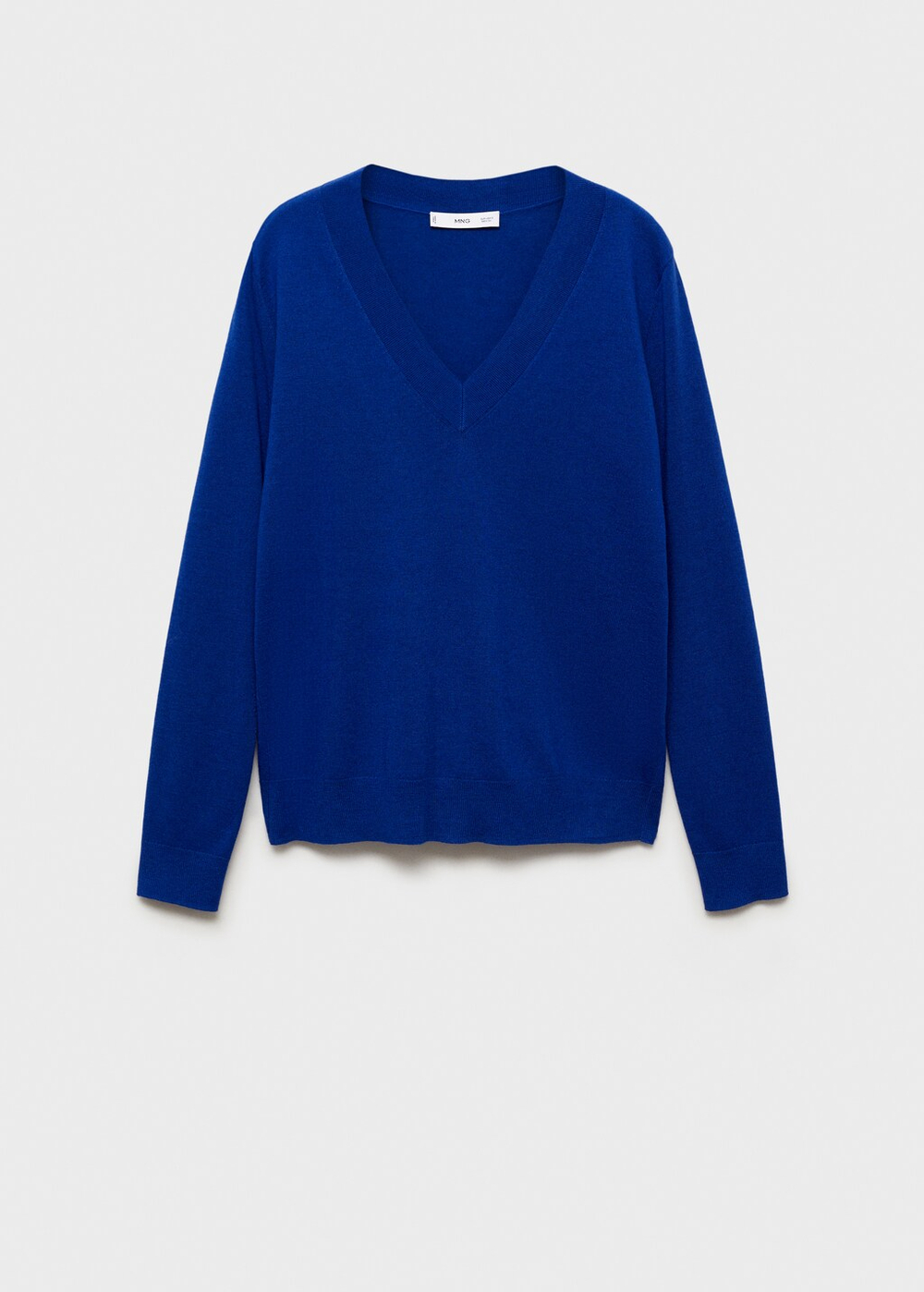 Пуловер из трикотажа