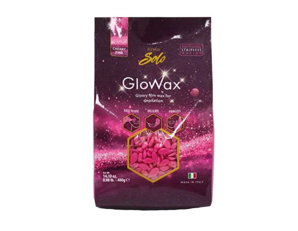 ITALWAX воск пленочный SOLO GLOWAX Вишня 400 г гранулы