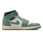 Баскетбольные кроссовки  Air Jordan 1 Mid "Jade Smoke"