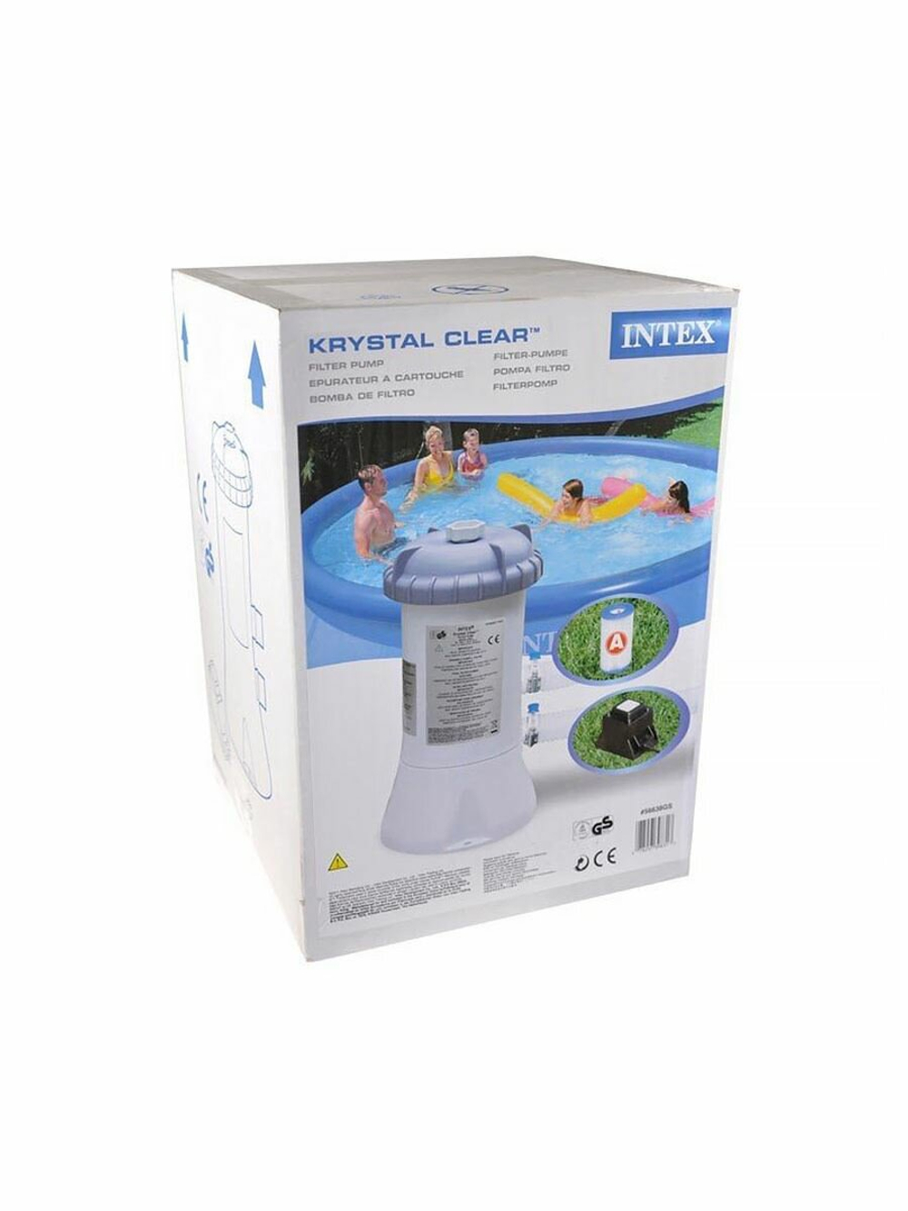 Фильтр-насос для бассейна с картриджем типа A, 2006 л/ч, 220-240V, 28604 INTEX