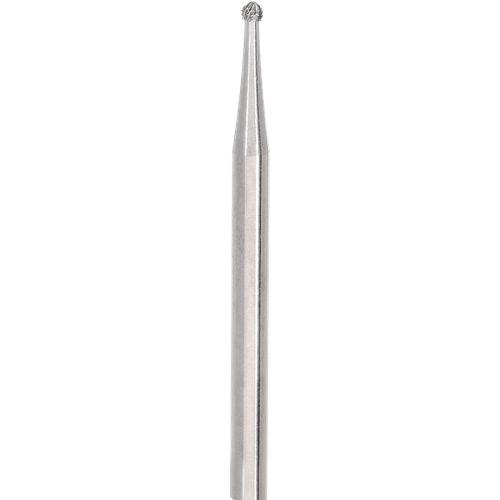 Фреза стоматологическая хирургическая твердосплавнаяшаровидная, особый дизайнрабочей с поперечной насечкойчасти позволяет снизить вибрацию, для костной пластики/распиливания кости, диаметр 1,8 мм, хвостовик прямой(HP) Komet Dental KM-H141A.104.018